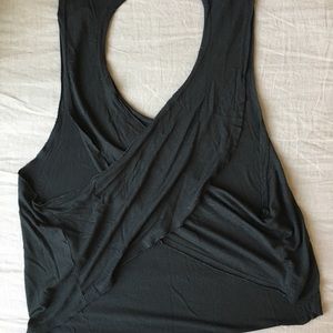 Joah brown cross back tank s/m